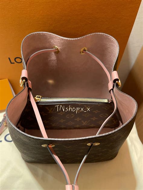 lv neonoe rose poudre|neonoe canvas bag.